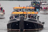 Thames Diamond Jubilee Pageant: TUGS-Reclaim (H48)..
River Thames seen from Battersea Bridge,
London,

United Kingdom,
on 03 June 2012 at 15:20, image #325