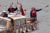 Thames Diamond Jubilee Pageant: LAUNCHES- La Chemme (H55)..
River Thames seen from Battersea Bridge,
London,

United Kingdom,
on 03 June 2012 at 15:23, image #337