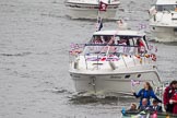 Thames Diamond Jubilee Pageant: RECREATIONAL MOTOR BOATS-Rubicon (R7)..
River Thames seen from Battersea Bridge,
London,

United Kingdom,
on 03 June 2012 at 15:40, image #419