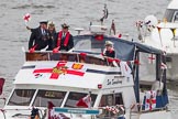 Thames Diamond Jubilee Pageant: RECREATIONAL MOTOR BOATS-Sea Symphony (R11)..
River Thames seen from Battersea Bridge,
London,

United Kingdom,
on 03 June 2012 at 15:41, image #423