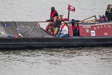Thames Diamond Jubilee Pageant: NARROW BOATS-Fulbourne (H86)..
River Thames seen from Battersea Bridge,
London,

United Kingdom,
on 03 June 2012 at 15:56, image #472