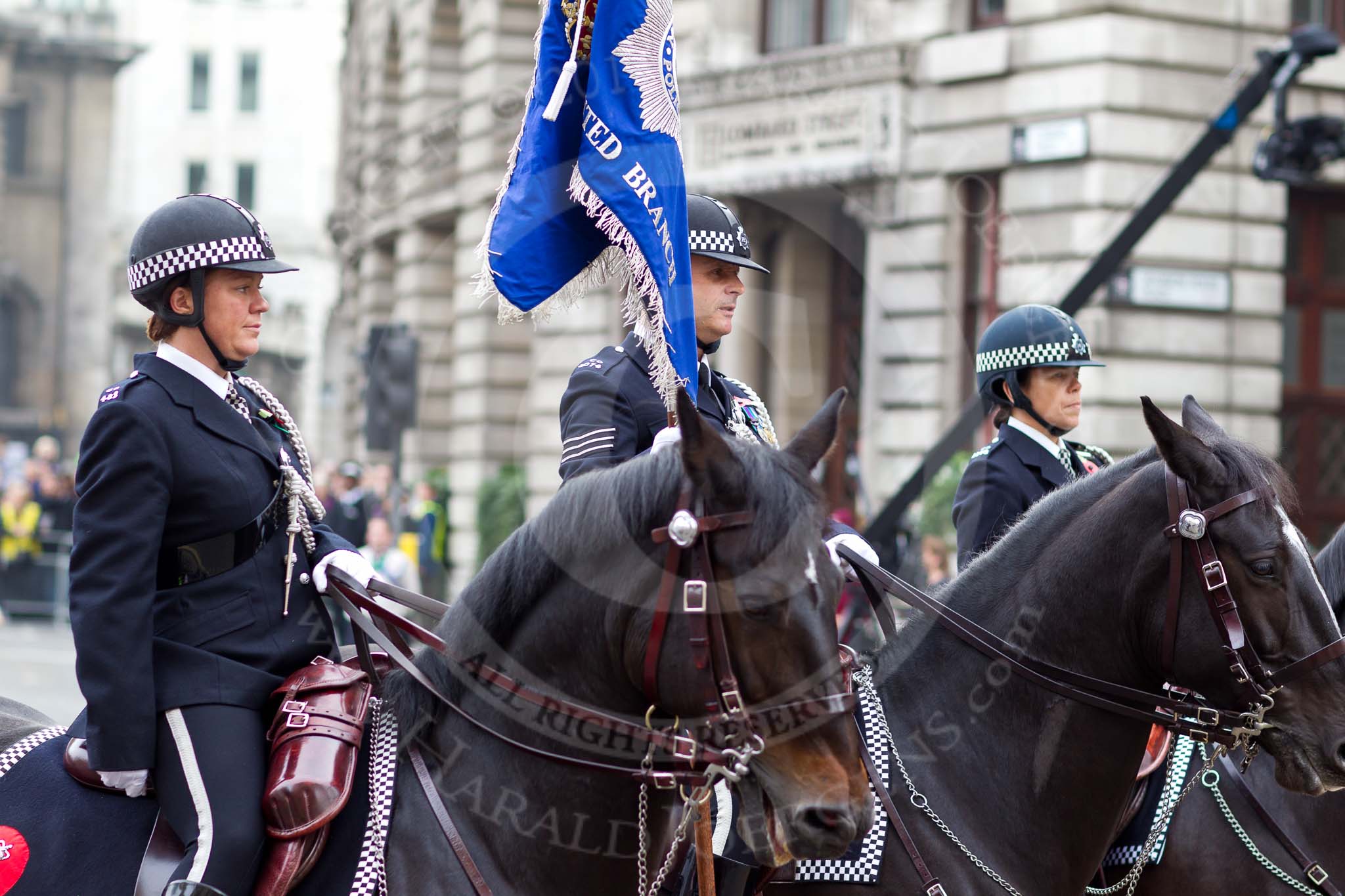 The Lord Mayor's Show 2011: City of London Police..
Opposite Mansion House, City of London,
London,
-,
United Kingdom,
on 12 November 2011 at 11:04, image #78
