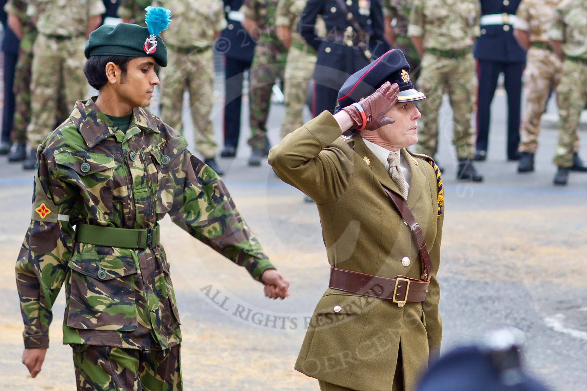 The Lord Mayor's Show 2011: The Army Cadet Force (NW London)..
Opposite Mansion House, City of London,
London,
-,
United Kingdom,
on 12 November 2011 at 11:18, image #208