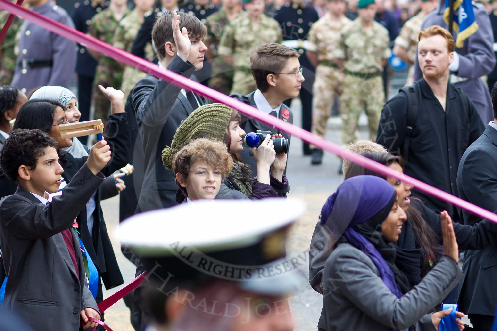 The Lord Mayor's Show 2011: Hammersmith Academy (http://www.wcit.org.uk/)..
Opposite Mansion House, City of London,
London,
-,
United Kingdom,
on 12 November 2011 at 11:35, image #355