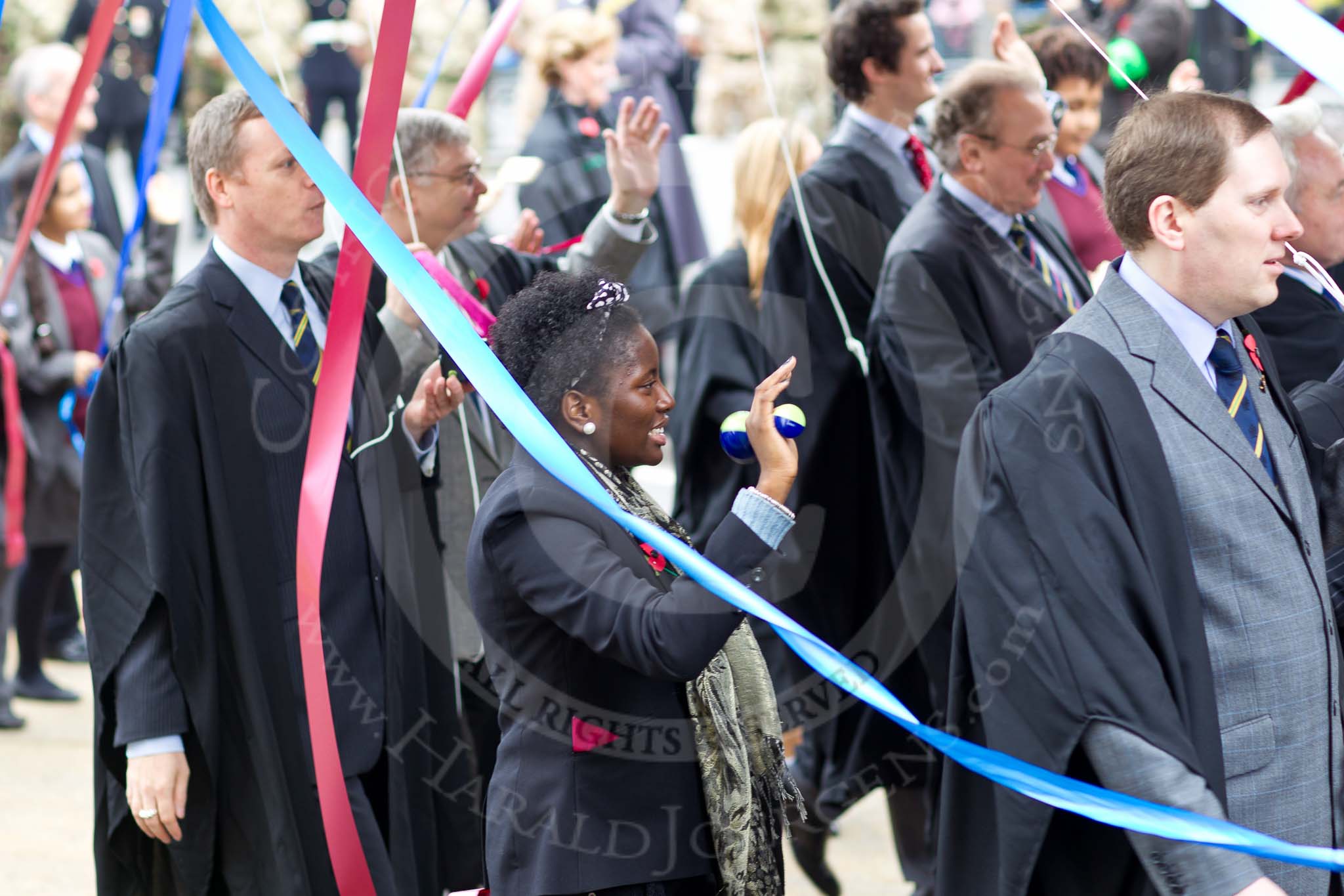 The Lord Mayor's Show 2011: Hammersmith Academy (http://www.wcit.org.uk/)..
Opposite Mansion House, City of London,
London,
-,
United Kingdom,
on 12 November 2011 at 11:35, image #356