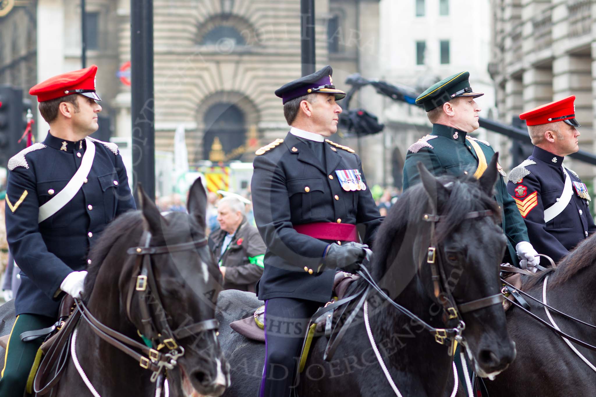 The Lord Mayor's Show 2011: The Royal Yeomanry..
Opposite Mansion House, City of London,
London,
-,
United Kingdom,
on 12 November 2011 at 11:40, image #408