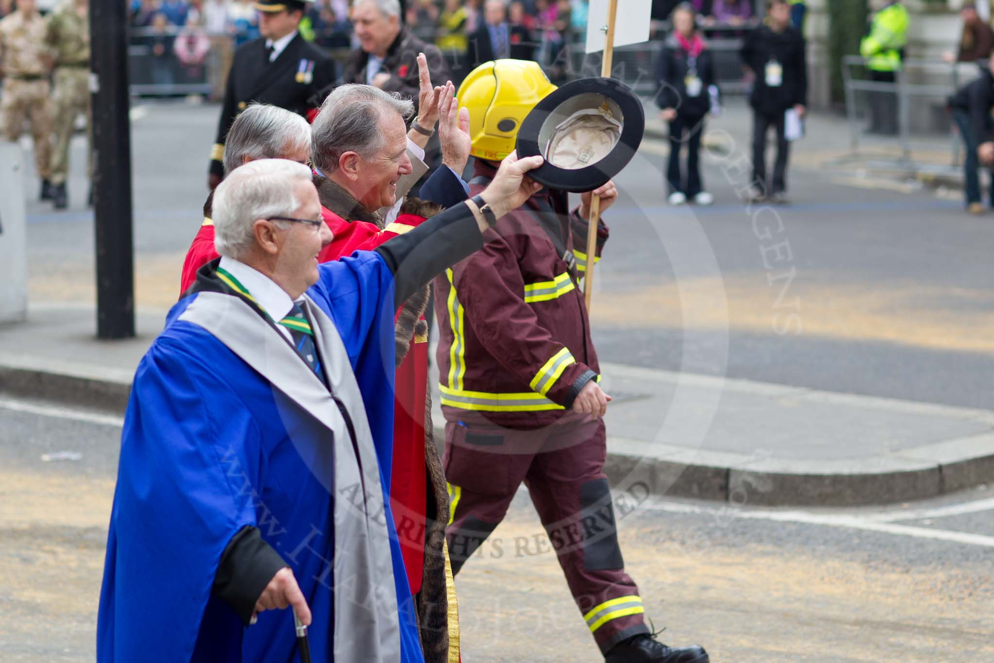 The Lord Mayor's Show 2011: Modern Livery Companies..
Opposite Mansion House, City of London,
London,
-,
United Kingdom,
on 12 November 2011 at 11:44, image #458