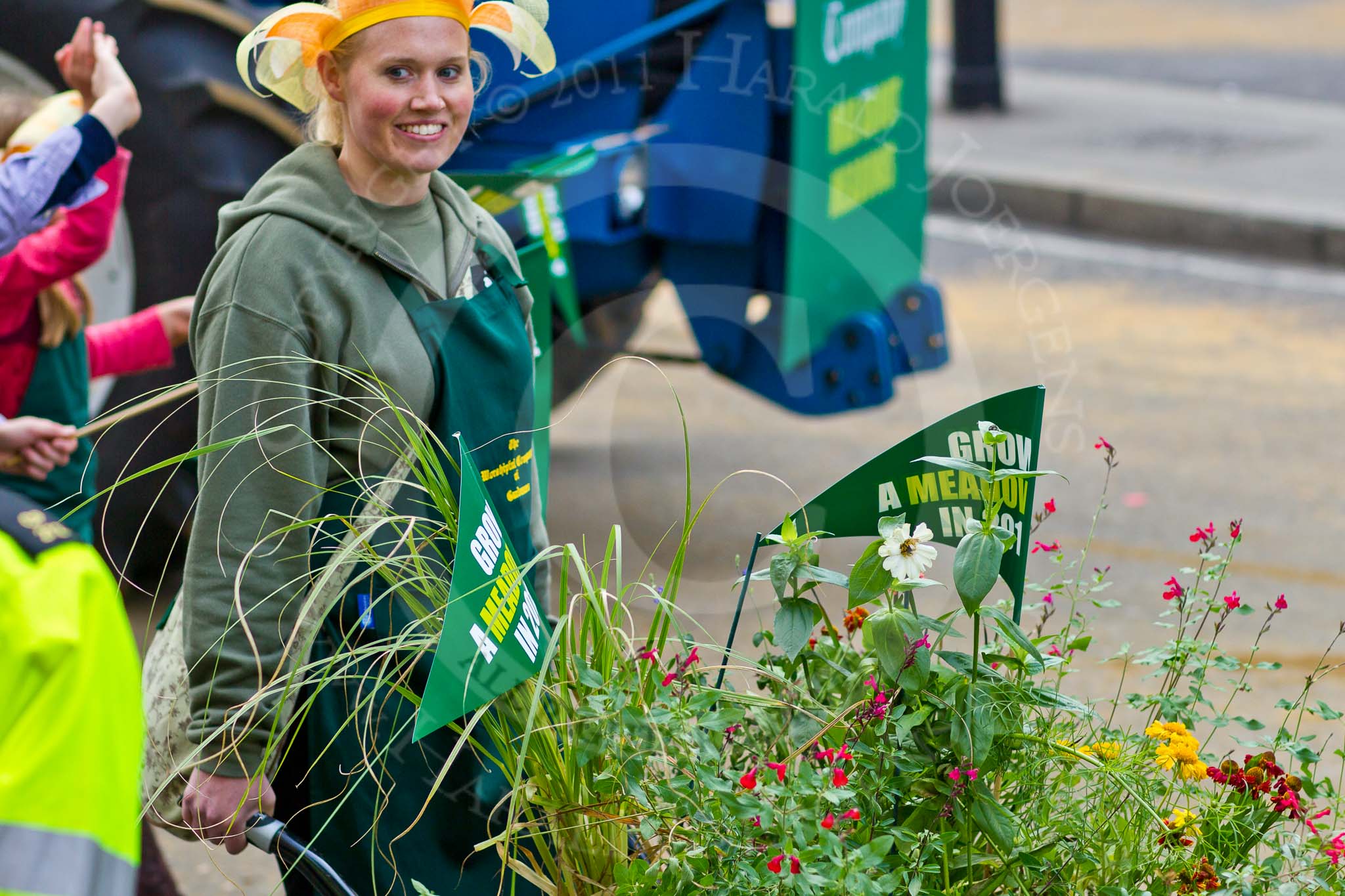The Lord Mayor's Show 2011: The Worshipful Company of Gardeners..
Opposite Mansion House, City of London,
London,
-,
United Kingdom,
on 12 November 2011 at 11:48, image #497