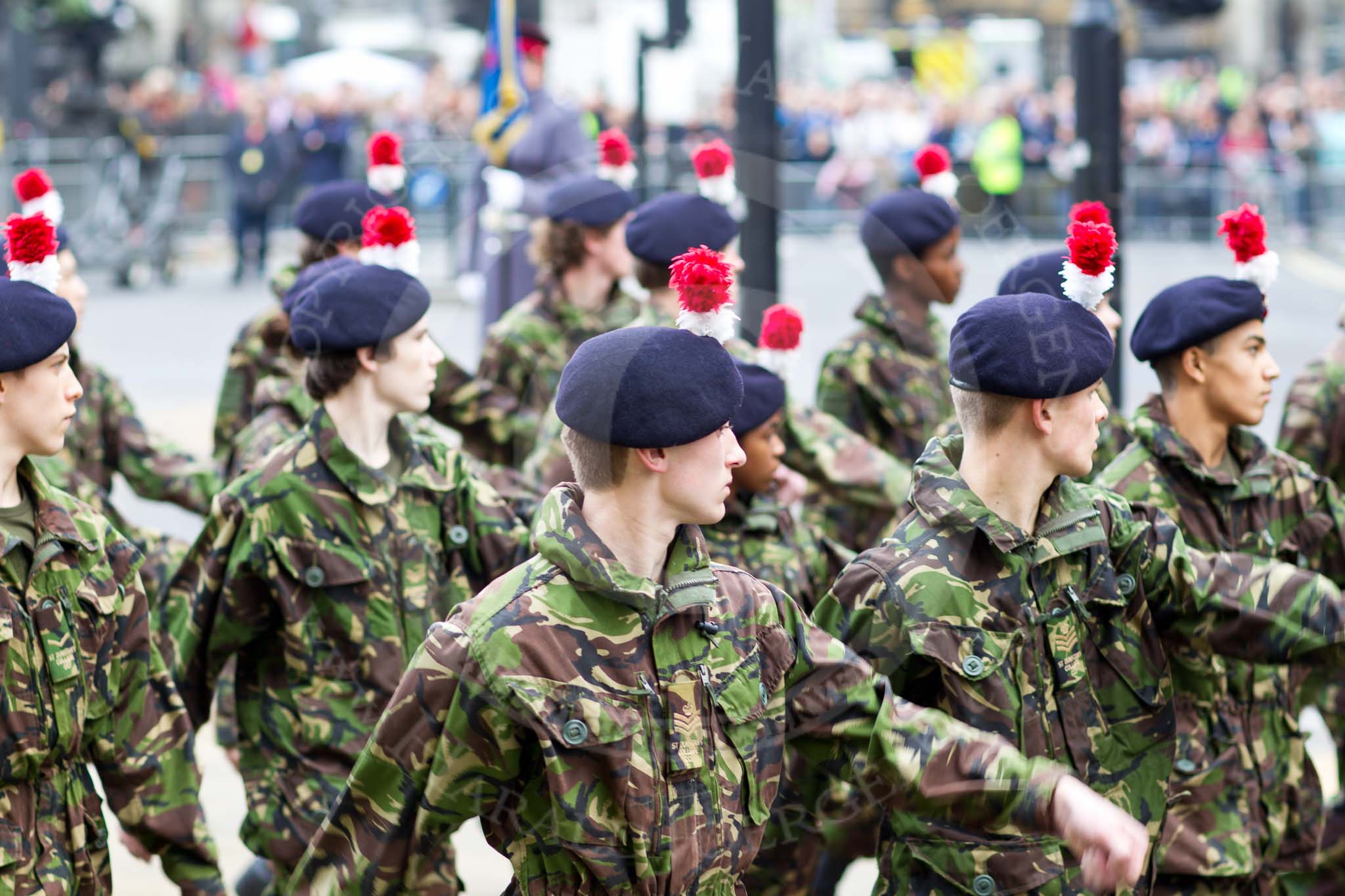 The Lord Mayor's Show 2011: St Dunstan's Combined Cadet Force (CCF)(http://www.stdunstans.org.uk/)..
Opposite Mansion House, City of London,
London,
-,
United Kingdom,
on 12 November 2011 at 12:04, image #643