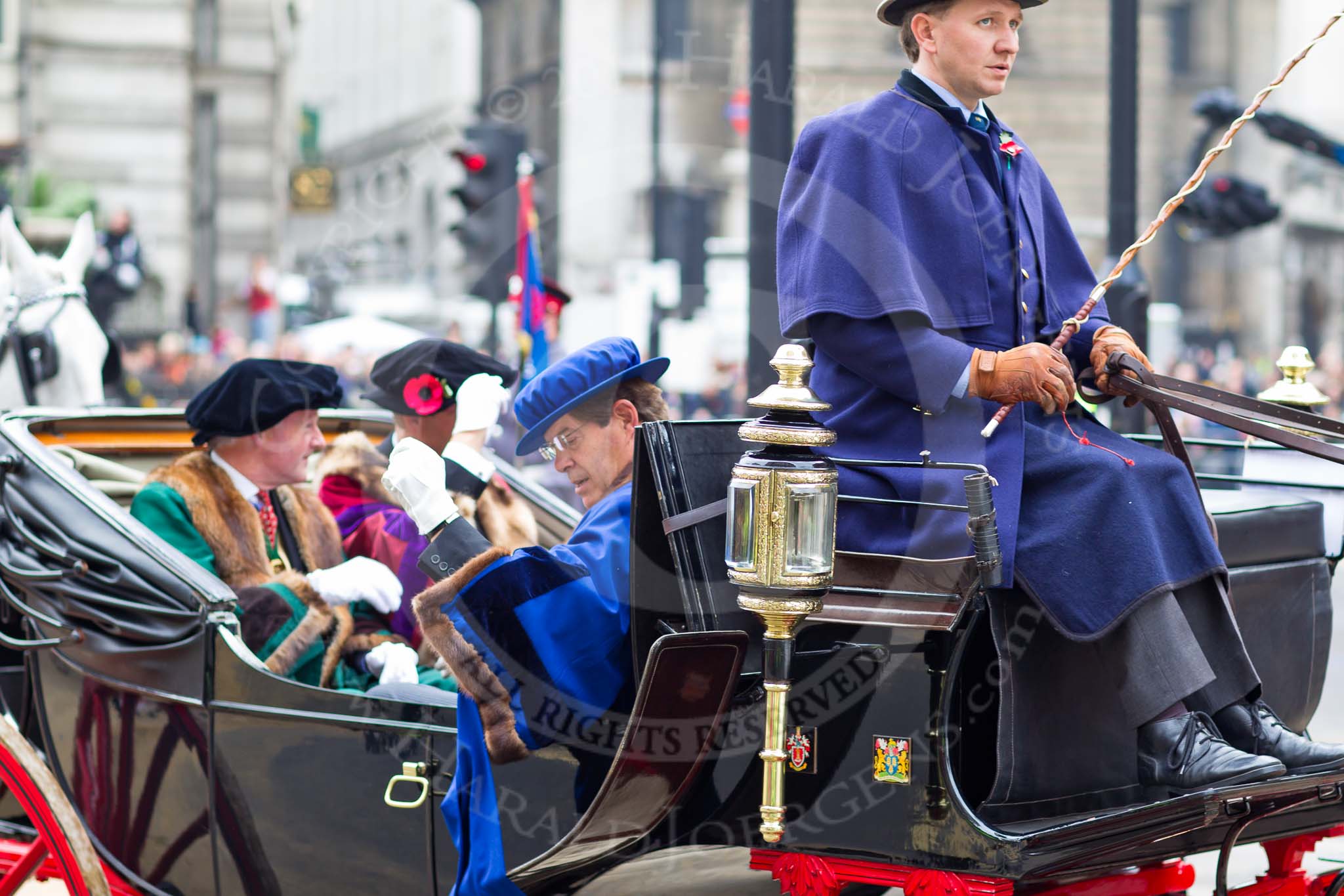 The Lord Mayor's Show 2011: The Great Twelve (http://www.mercers.co.uk/)..
Opposite Mansion House, City of London,
London,
-,
United Kingdom,
on 12 November 2011 at 12:09, image #698