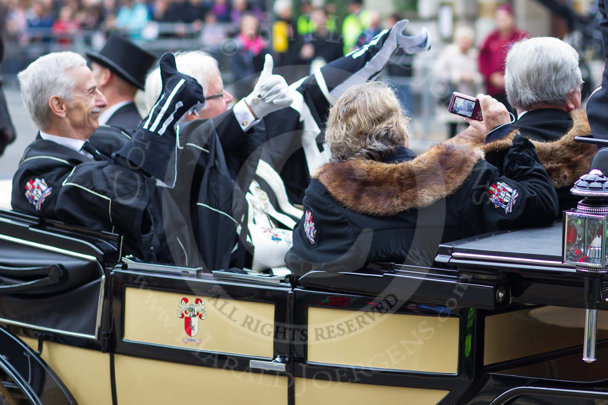 The Lord Mayor's Show 2011: Worshipful Company of Glovers (http://www.thegloverscompany.org/)..
Opposite Mansion House, City of London,
London,
-,
United Kingdom,
on 12 November 2011 at 12:09, image #702