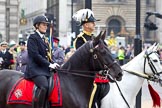 The Lord Mayor's Show 2011: City of London Police. With the white feathered hat the Commissioner of the City of London Police, Adrian Leppard..
Opposite Mansion House, City of London,
London,
-,
United Kingdom,
on 12 November 2011 at 10:49, image #18