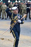 The Lord Mayor's Show 2011: The Central Band of the Royal Air Force, led by the Drum Major..
Opposite Mansion House, City of London,
London,
-,
United Kingdom,
on 12 November 2011 at 11:12, image #163