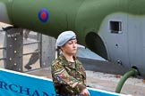The Lord Mayor's Show 2011: The Worshipful Company of Merchant Taylors, affiliated with the Army Air Corps from Middle Wallop, here with a Lynx helicopter..
Opposite Mansion House, City of London,
London,
-,
United Kingdom,
on 12 November 2011 at 11:56, image #565