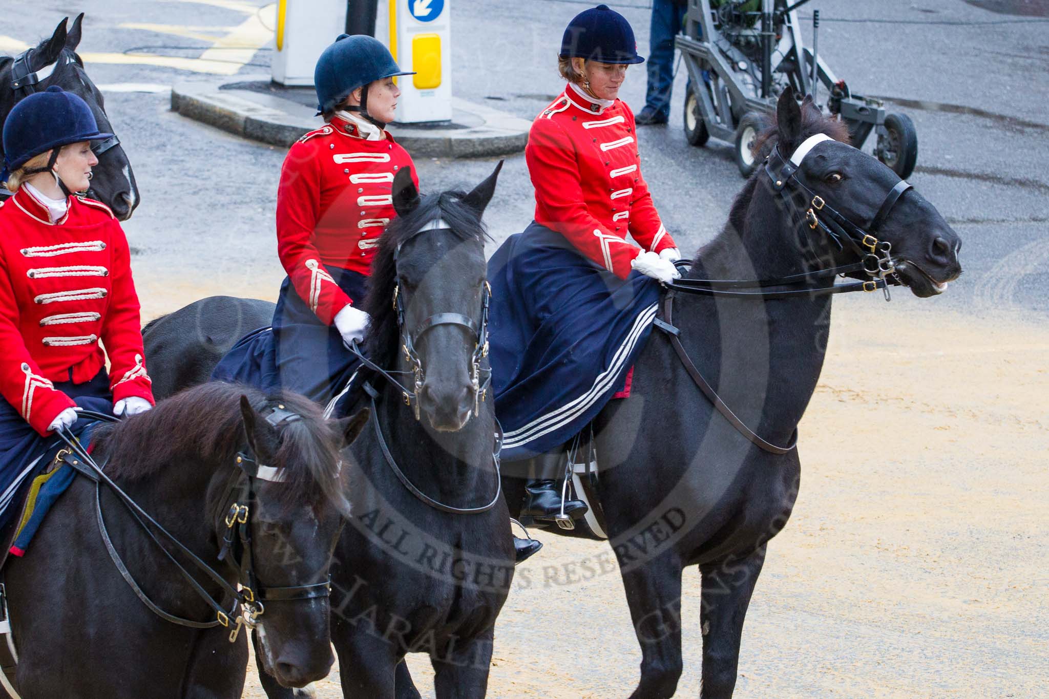 Lord Mayor's Show 2012: Entry 15 - FANY, the Princess Royal's Volunteer Corps..
Press stand opposite Mansion House, City of London,
London,
Greater London,
United Kingdom,
on 10 November 2012 at 11:06, image #311