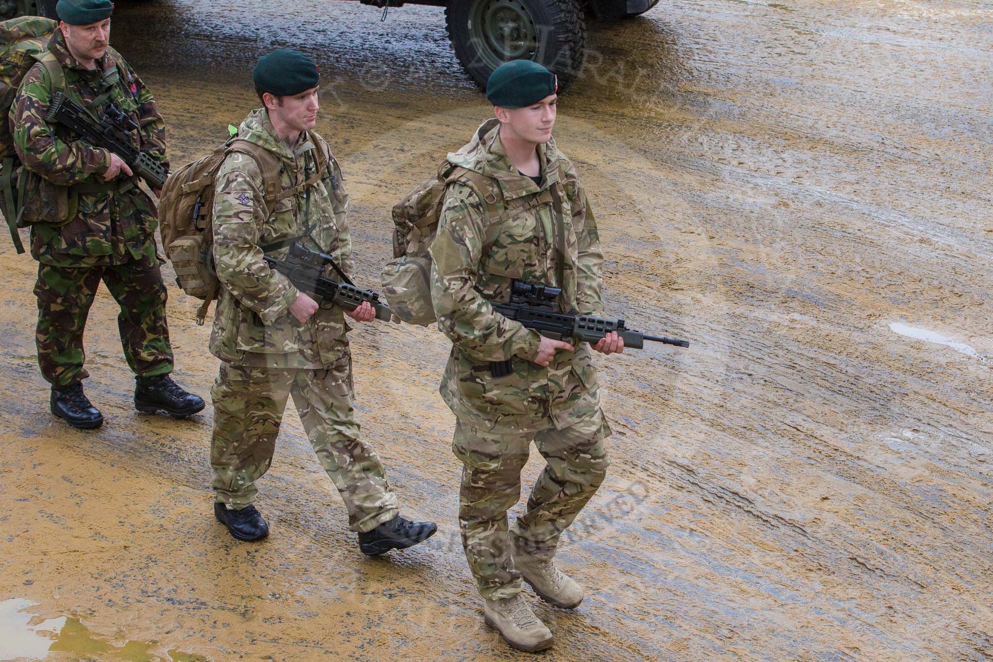 Lord Mayor's Show 2012: Entry 51 - F & G Companies 7 Rifles..
Press stand opposite Mansion House, City of London,
London,
Greater London,
United Kingdom,
on 10 November 2012 at 11:22, image #696