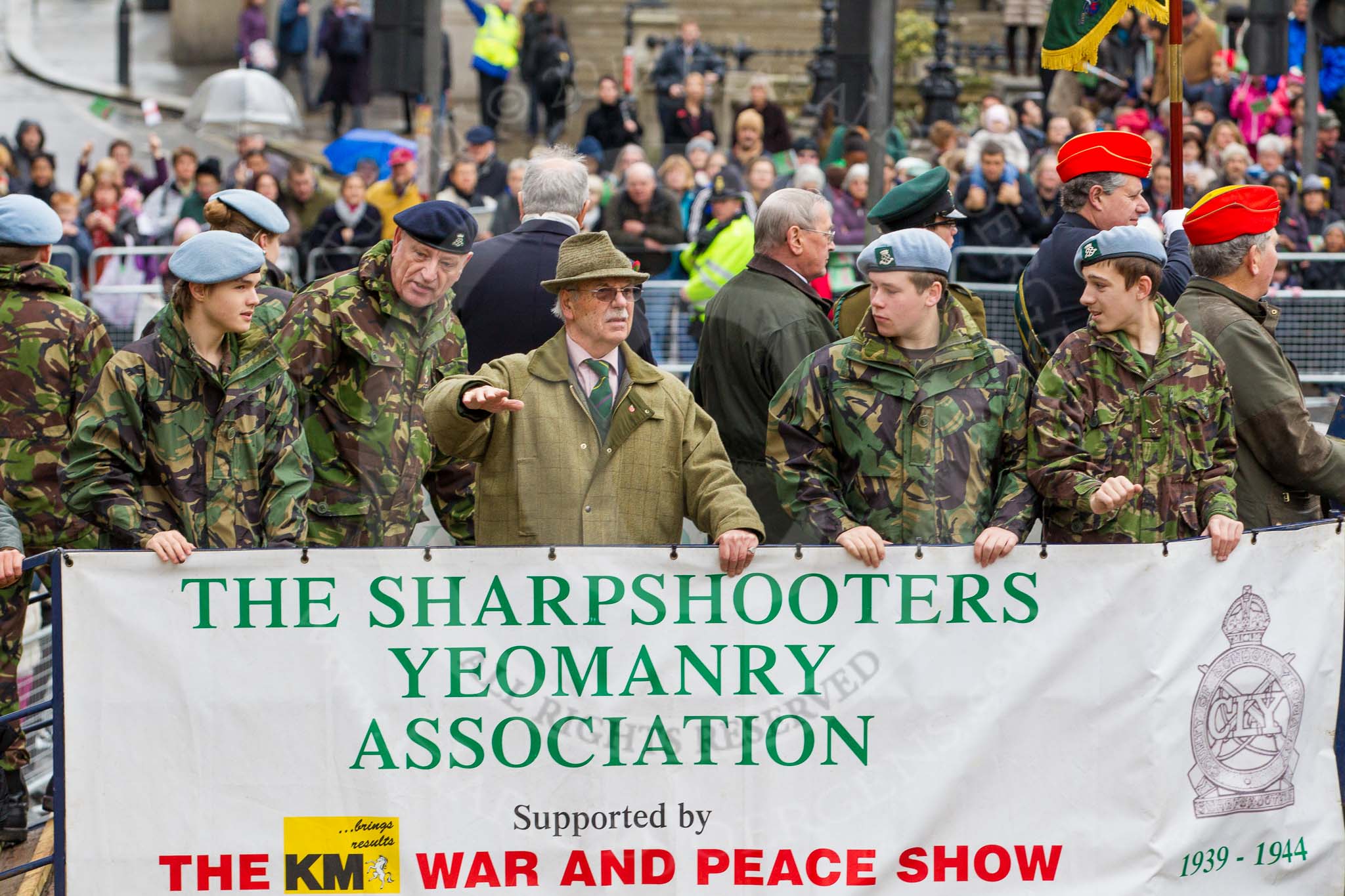 Lord Mayor's Show 2012: Entry 75 - Royal Yeomanry..
Press stand opposite Mansion House, City of London,
London,
Greater London,
United Kingdom,
on 10 November 2012 at 11:33, image #949