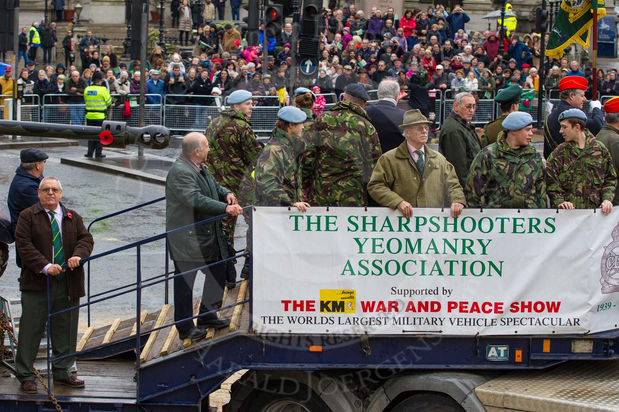 Lord Mayor's Show 2012: Entry 75 - Royal Yeomanry..
Press stand opposite Mansion House, City of London,
London,
Greater London,
United Kingdom,
on 10 November 2012 at 11:33, image #951