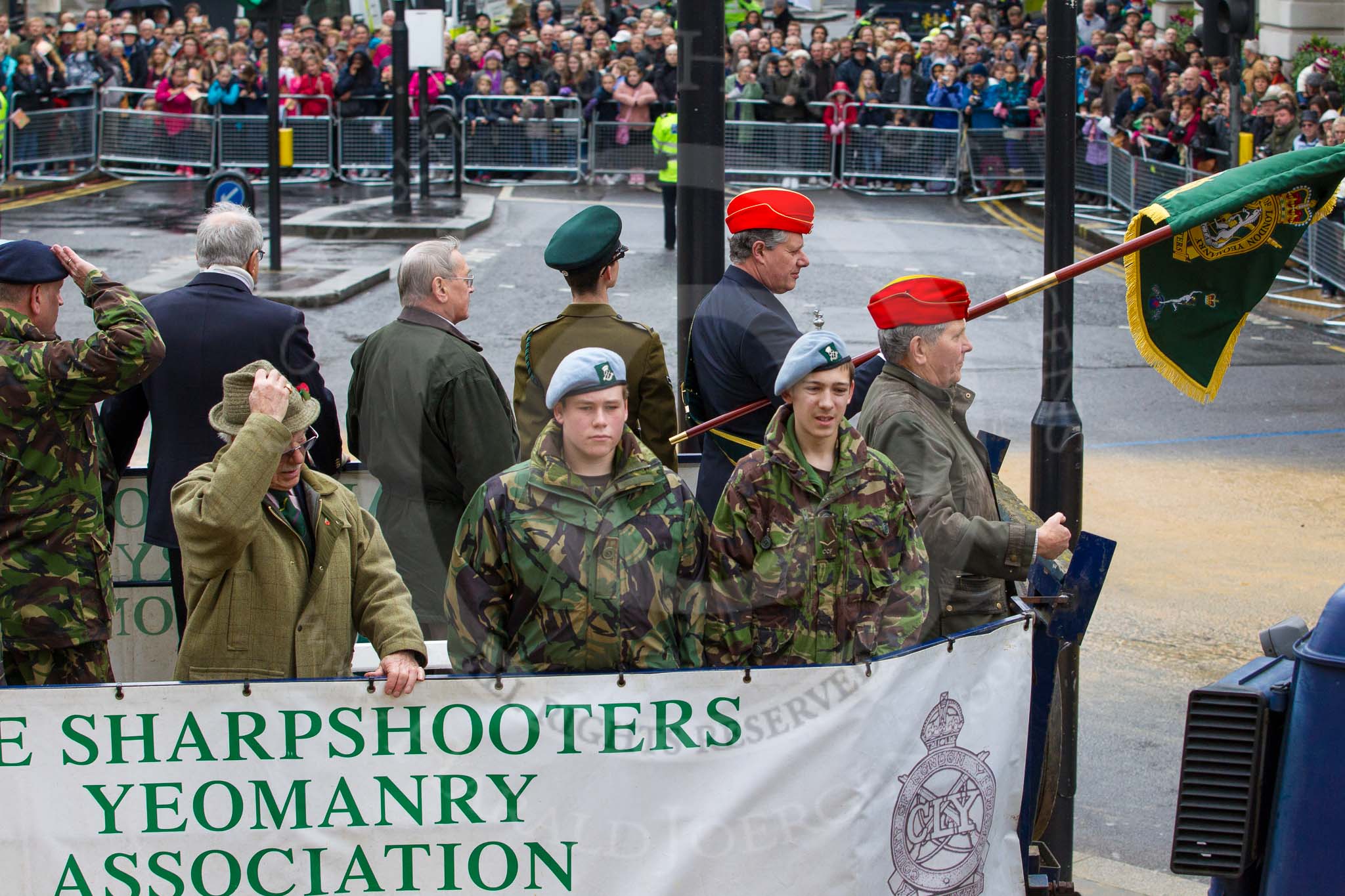 Lord Mayor's Show 2012: Entry 75 - Royal Yeomanry..
Press stand opposite Mansion House, City of London,
London,
Greater London,
United Kingdom,
on 10 November 2012 at 11:33, image #956