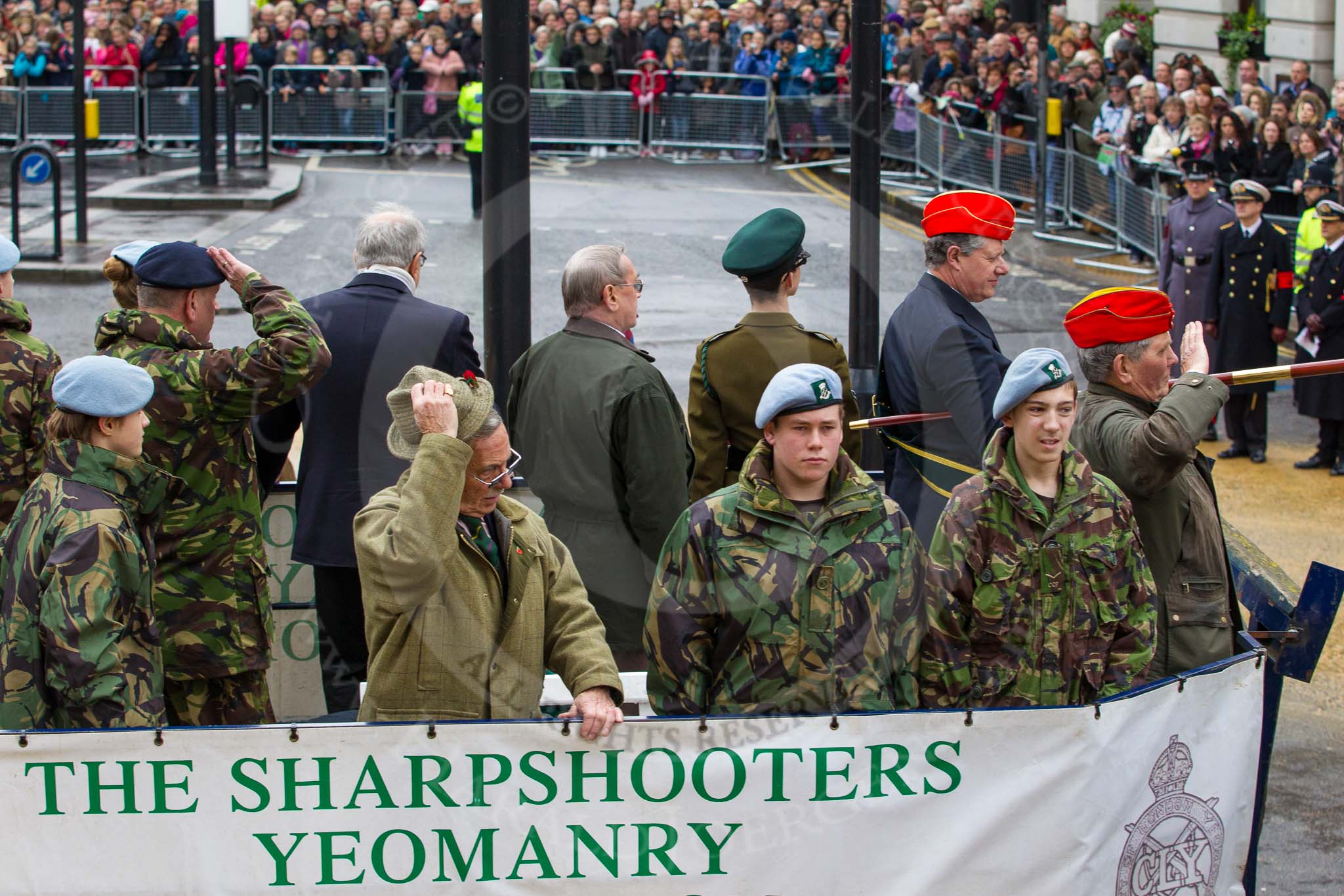 Lord Mayor's Show 2012: Entry 75 - Royal Yeomanry..
Press stand opposite Mansion House, City of London,
London,
Greater London,
United Kingdom,
on 10 November 2012 at 11:33, image #957