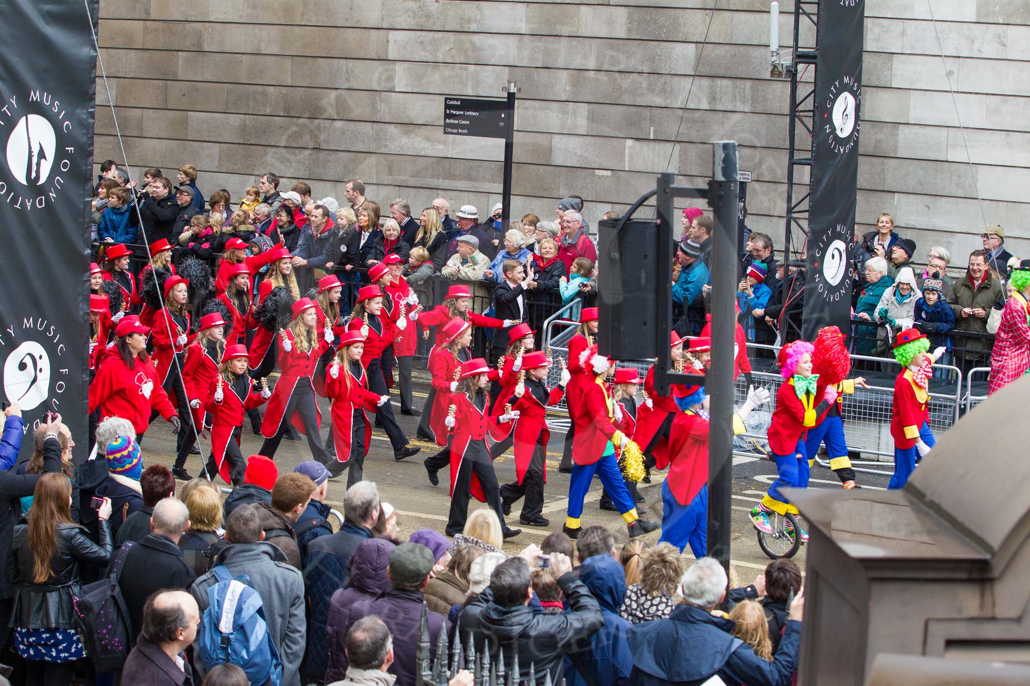 Lord Mayor's Show 2012: Entry 79 - Household Troops Band of the Salvation Army..
Press stand opposite Mansion House, City of London,
London,
Greater London,
United Kingdom,
on 10 November 2012 at 11:34, image #996