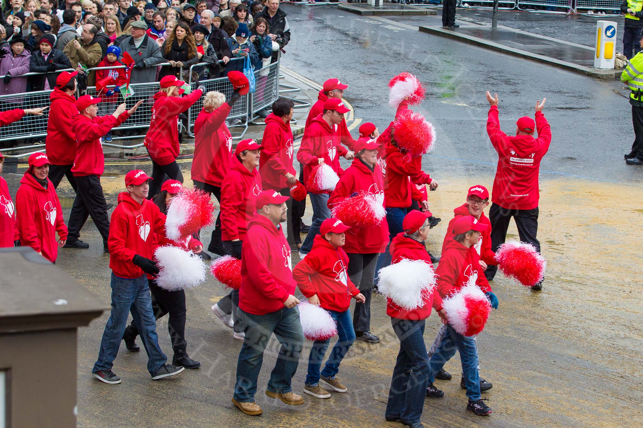 Lord Mayor's Show 2012: Entry 80 - Variety, The Children’s Charity..
Press stand opposite Mansion House, City of London,
London,
Greater London,
United Kingdom,
on 10 November 2012 at 11:35, image #1012