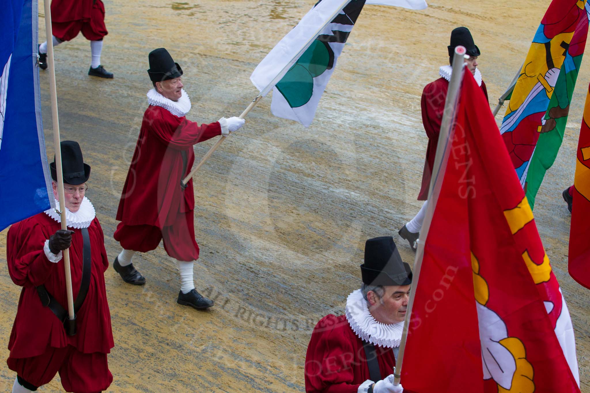 Lord Mayor's Show 2012: Entry 81 - Guilds of Basel..
Press stand opposite Mansion House, City of London,
London,
Greater London,
United Kingdom,
on 10 November 2012 at 11:35, image #1042