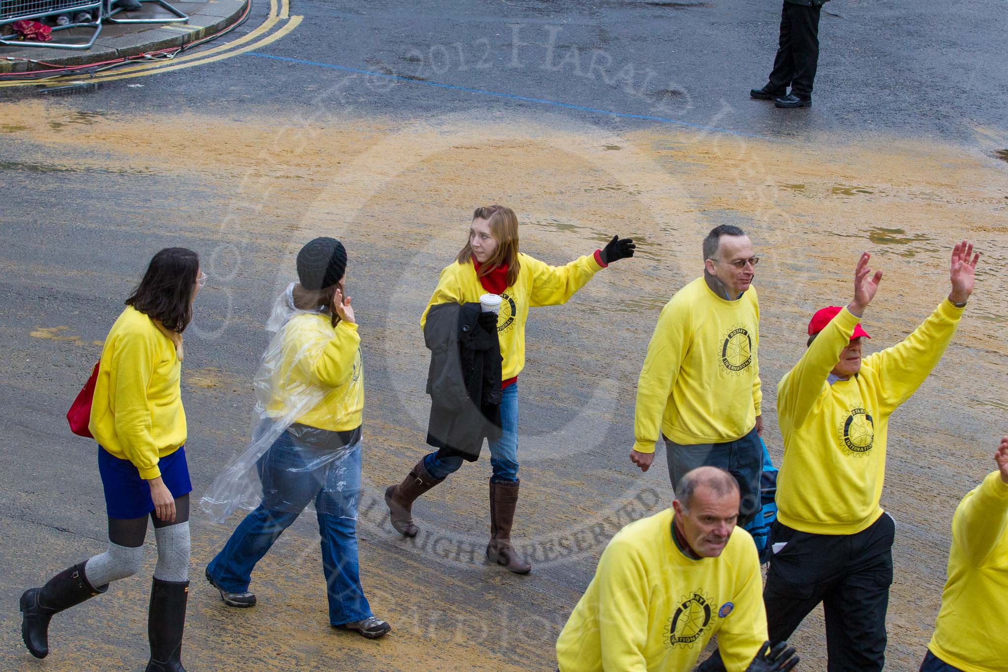 Lord Mayor's Show 2012: Entry 82 - Rotary in London/Wheelpower..
Press stand opposite Mansion House, City of London,
London,
Greater London,
United Kingdom,
on 10 November 2012 at 11:36, image #1075