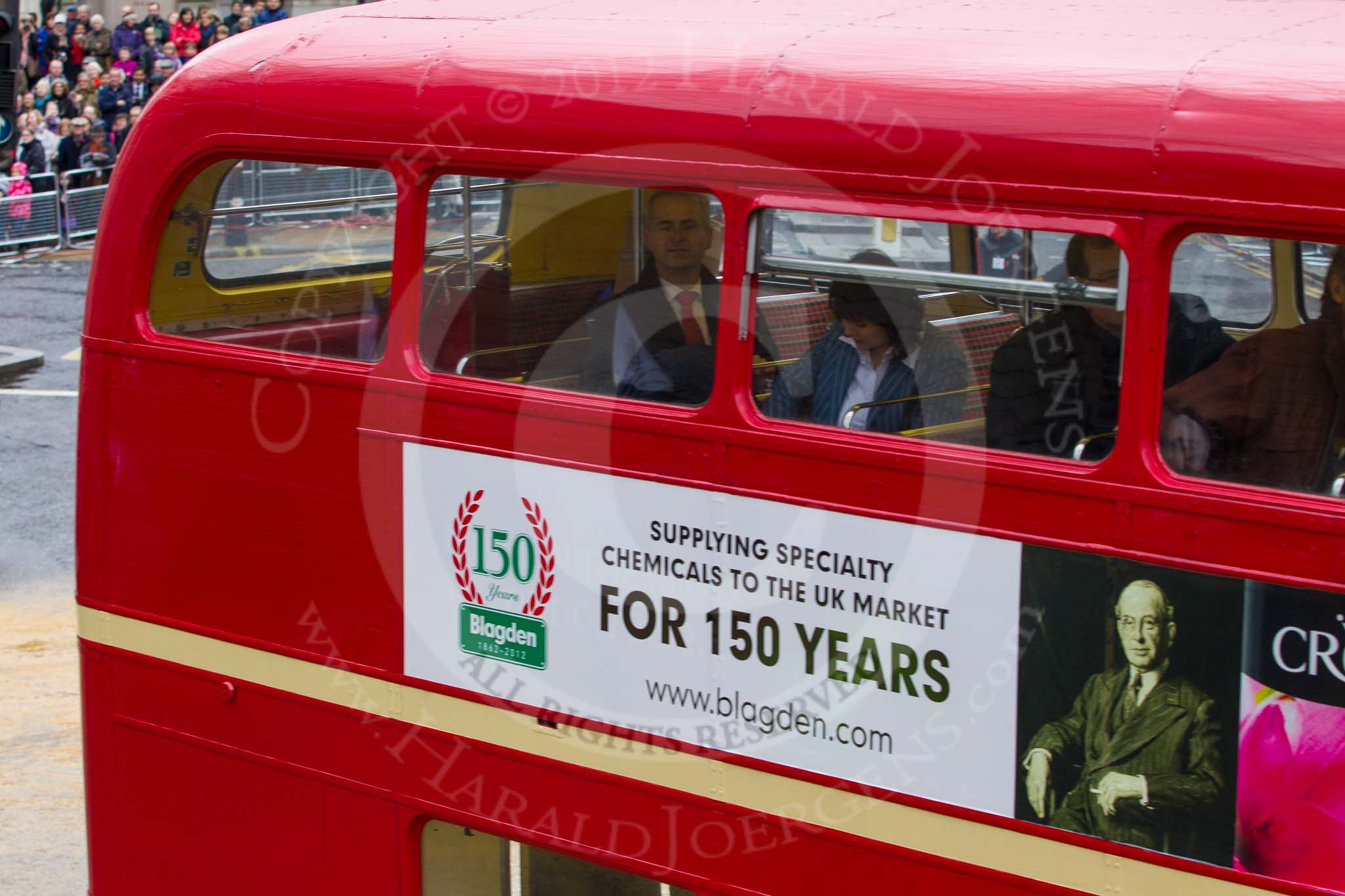 Lord Mayor's Show 2012: Entry 95 - Blagden Speciality Chemicals..
Press stand opposite Mansion House, City of London,
London,
Greater London,
United Kingdom,
on 10 November 2012 at 11:42, image #1253