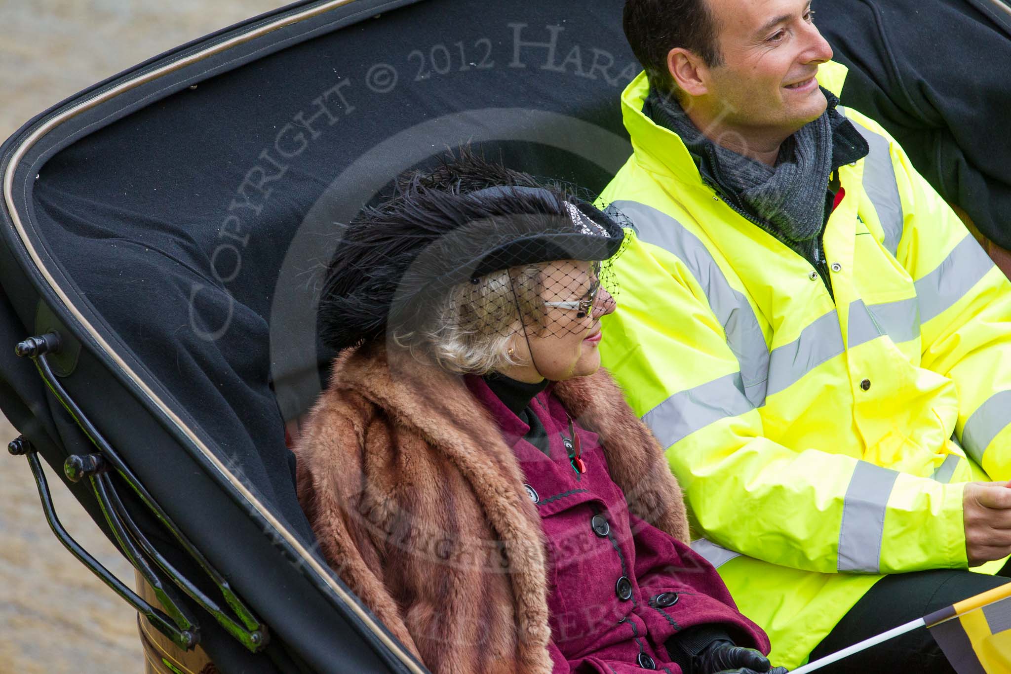 Lord Mayor's Show 2012: Entry 97 - AA, the Automobile Association..
Press stand opposite Mansion House, City of London,
London,
Greater London,
United Kingdom,
on 10 November 2012 at 11:44, image #1288