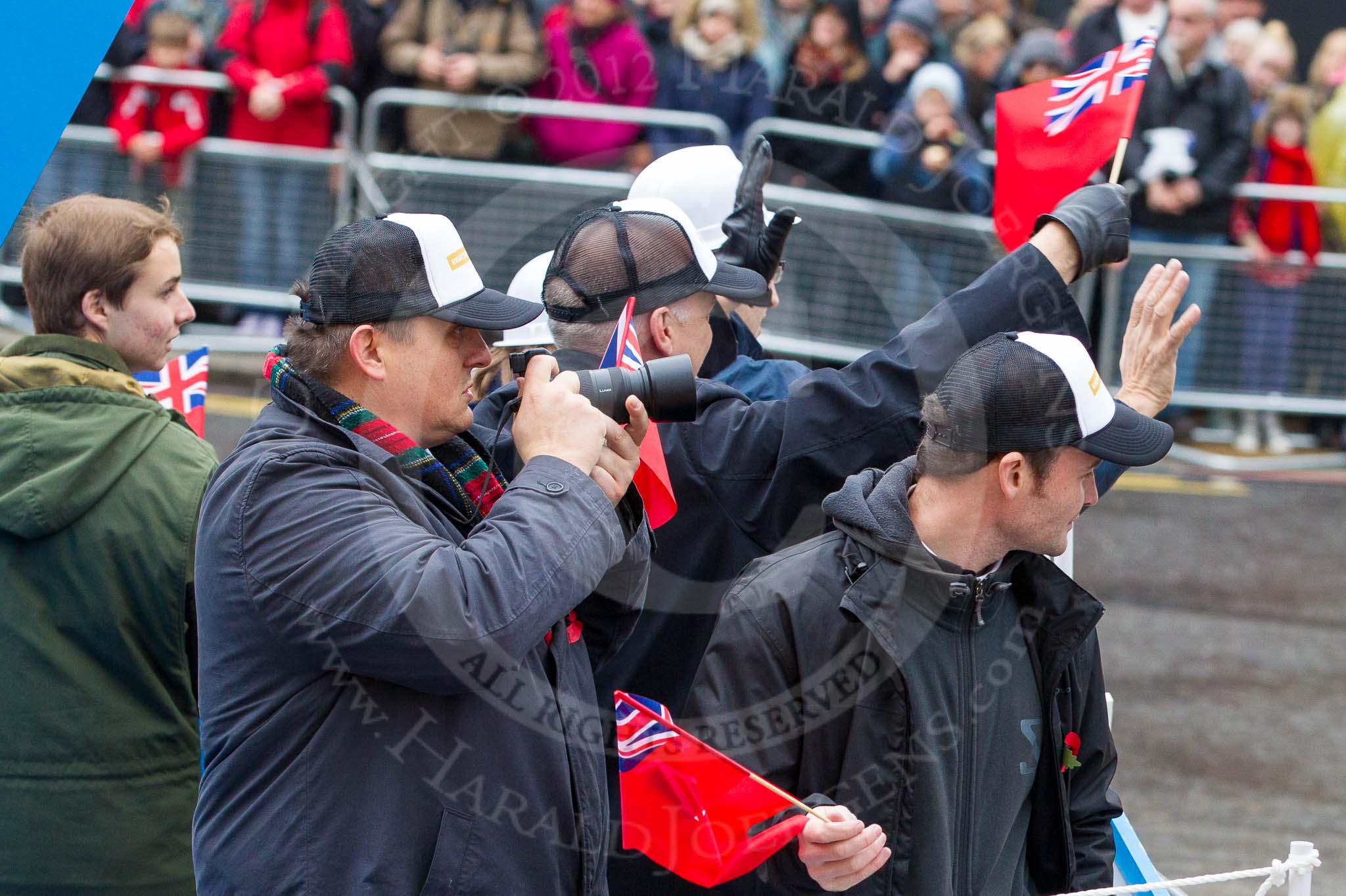 Lord Mayor's Show 2012: Entry 100 - Maritime London..
Press stand opposite Mansion House, City of London,
London,
Greater London,
United Kingdom,
on 10 November 2012 at 11:46, image #1342