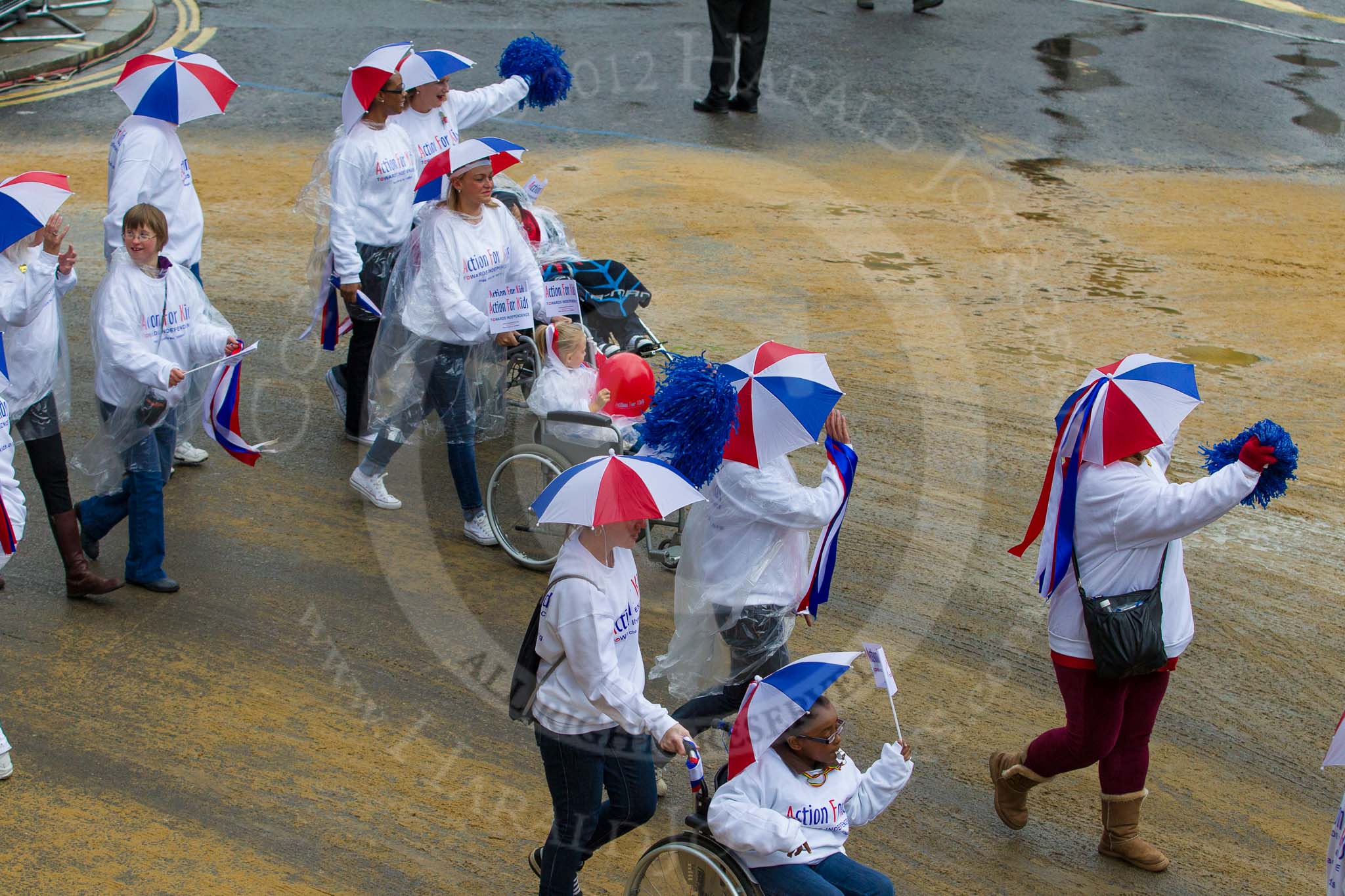 Lord Mayor's Show 2012: Entry 102 - Radio Taxis, supporting the charity Action for Kids..
Press stand opposite Mansion House, City of London,
London,
Greater London,
United Kingdom,
on 10 November 2012 at 11:49, image #1381