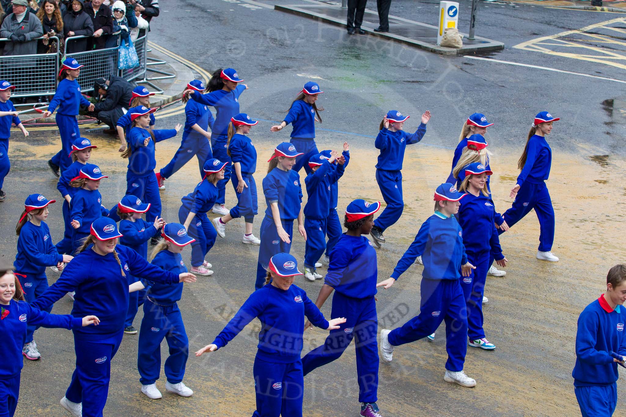 Lord Mayor's Show 2012: Entry 107 - Pimlico Plumbers..
Press stand opposite Mansion House, City of London,
London,
Greater London,
United Kingdom,
on 10 November 2012 at 11:54, image #1516
