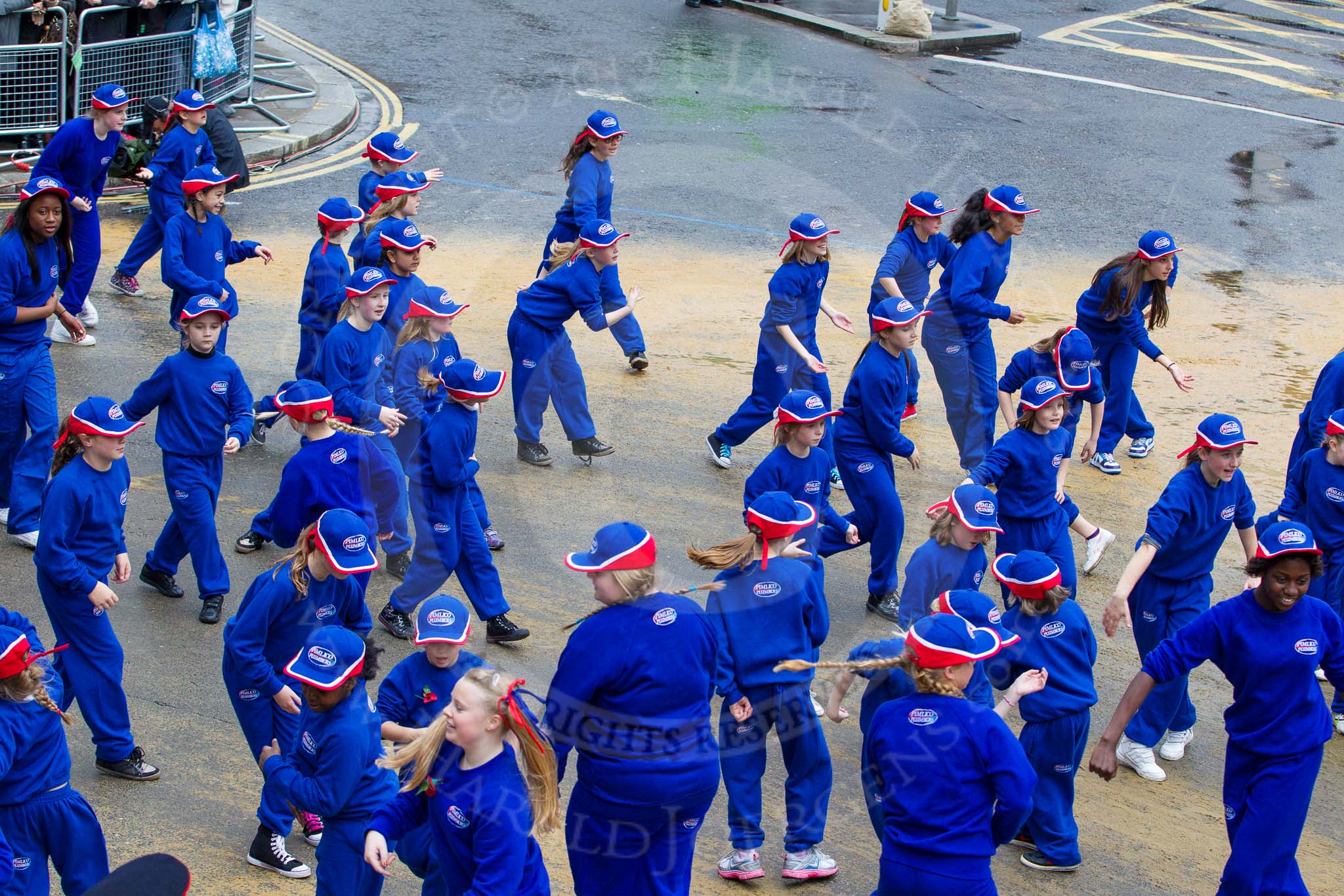 Lord Mayor's Show 2012: Entry 107 - Pimlico Plumbers..
Press stand opposite Mansion House, City of London,
London,
Greater London,
United Kingdom,
on 10 November 2012 at 11:54, image #1520