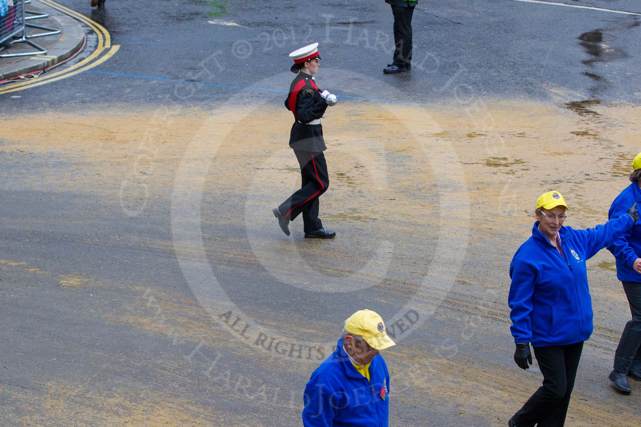 Lord Mayor's Show 2012: Entry 111 - Surbiton Royal British Legion Band..
Press stand opposite Mansion House, City of London,
London,
Greater London,
United Kingdom,
on 10 November 2012 at 11:55, image #1578