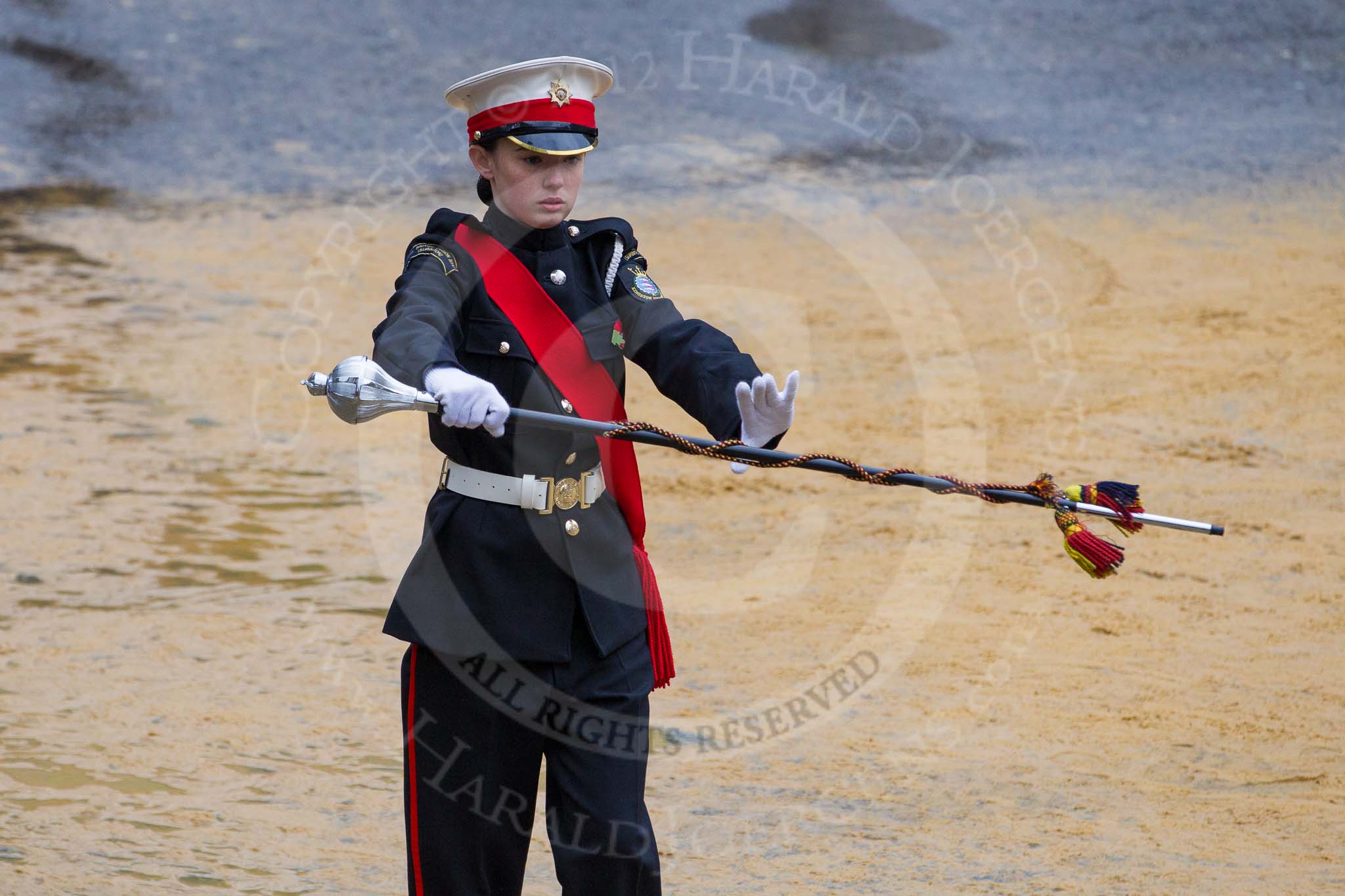 Lord Mayor's Show 2012: Entry 111 - Surbiton Royal British Legion Band..
Press stand opposite Mansion House, City of London,
London,
Greater London,
United Kingdom,
on 10 November 2012 at 11:55, image #1582