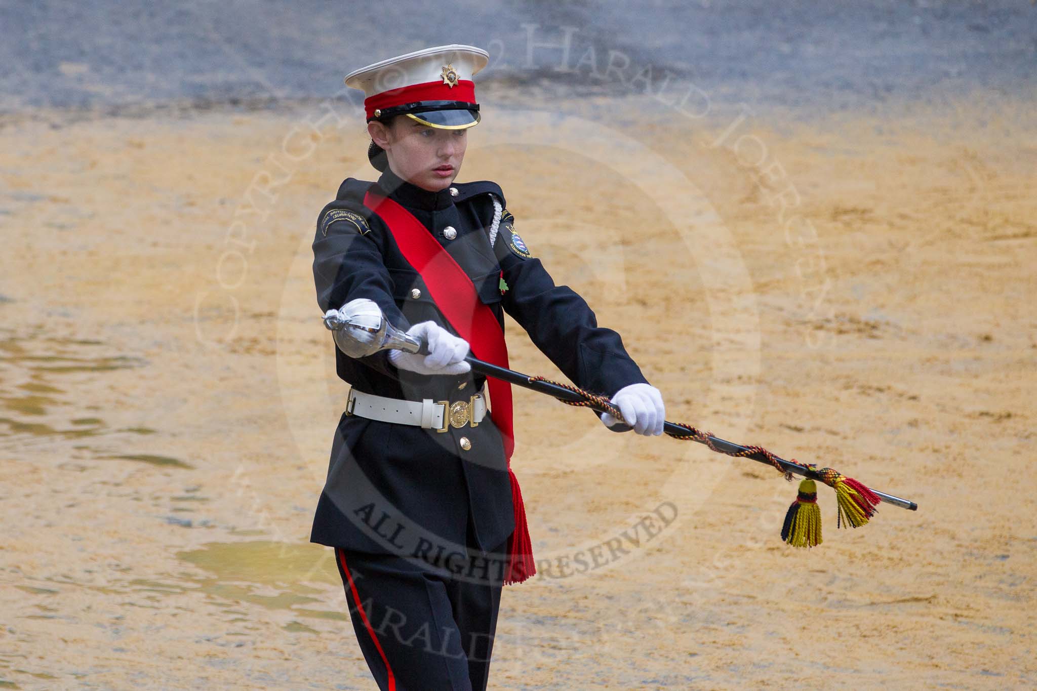Lord Mayor's Show 2012: Entry 111 - Surbiton Royal British Legion Band..
Press stand opposite Mansion House, City of London,
London,
Greater London,
United Kingdom,
on 10 November 2012 at 11:55, image #1583