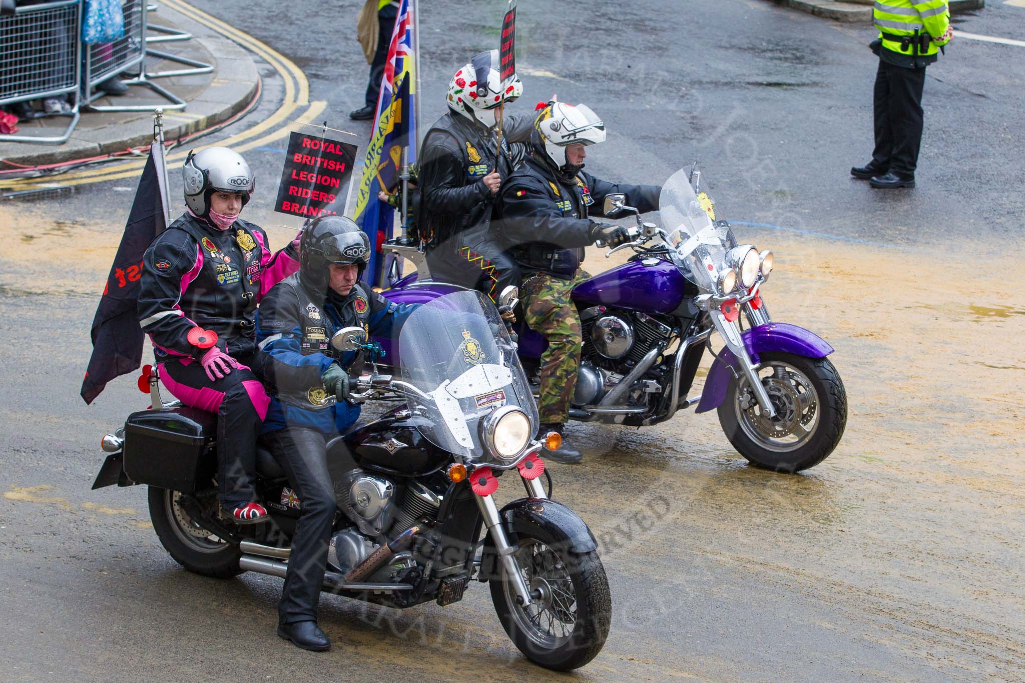 Lord Mayor's Show 2012: Entry 112 - Royal British Legion..
Press stand opposite Mansion House, City of London,
London,
Greater London,
United Kingdom,
on 10 November 2012 at 11:56, image #1611
