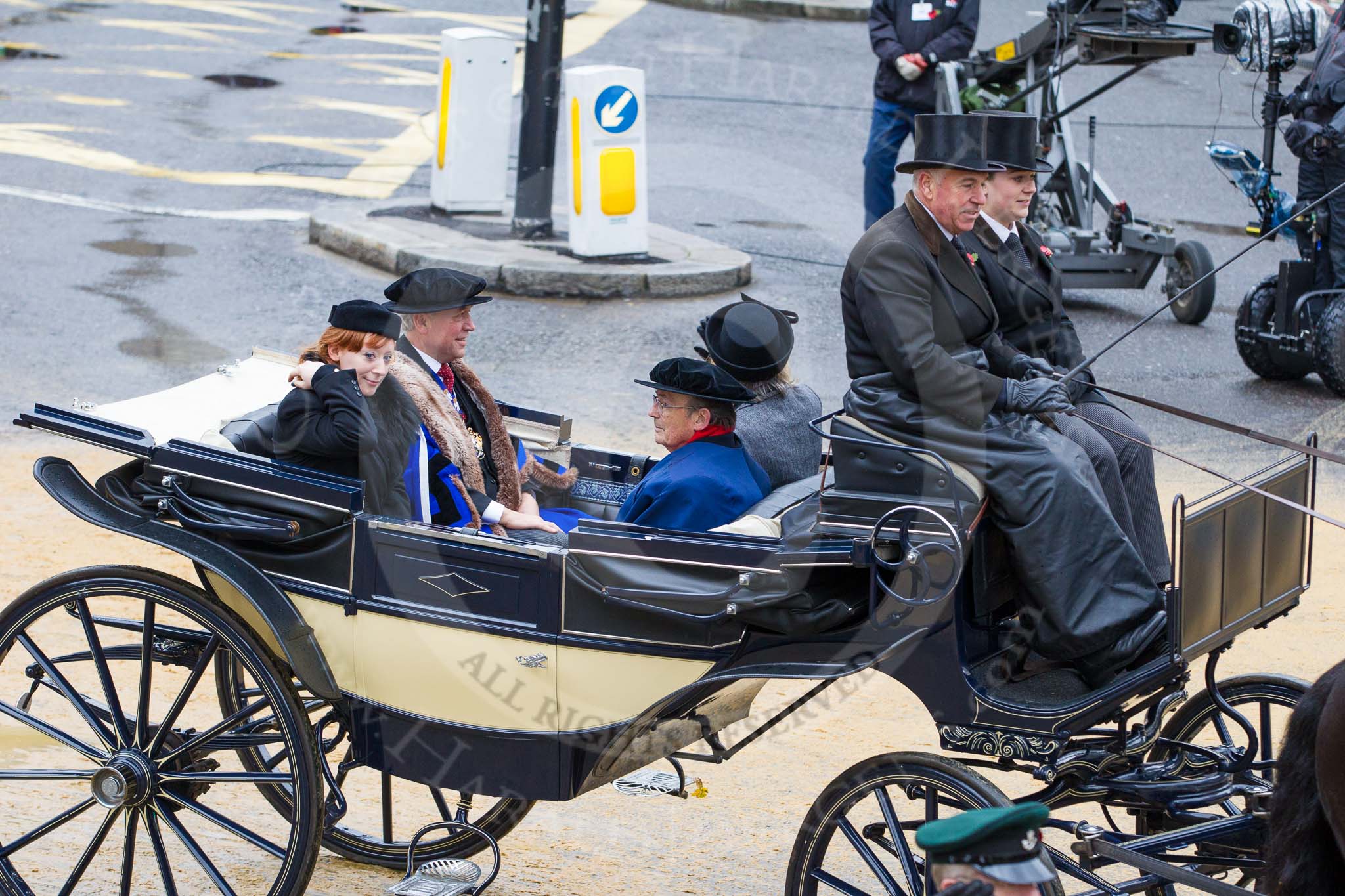 Lord Mayor's Show 2012.
Press stand opposite Mansion House, City of London,
London,
Greater London,
United Kingdom,
on 10 November 2012 at 12:04, image #1844