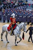 Lord Mayor's Show 2012: The City Marshall of the City of London, Colonel Billy King-Harman CBE..
Press stand opposite Mansion House, City of London,
London,
Greater London,
United Kingdom,
on 10 November 2012 at 10:48, image #122