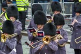 Lord Mayor's Show 2012: Musicians of the Honourable Artillery Company (HAC) Corps of Drums..
Press stand opposite Mansion House, City of London,
London,
Greater London,
United Kingdom,
on 10 November 2012 at 10:52, image #143