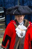 Lord Mayor's Show 2012: Alderman Roger Gifford, the Lord Mayor..
Press stand opposite Mansion House, City of London,
London,
Greater London,
United Kingdom,
on 10 November 2012 at 10:53, image #149