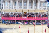 Lord Mayor's Show 2012.
Press stand opposite Mansion House, City of London,
London,
Greater London,
United Kingdom,
on 10 November 2012 at 10:56, image #155