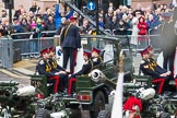 Lord Mayor's Show 2012: The Honourable Artillery Company (HAC) with their ceremonial 105 mm Light Guns..
Press stand opposite Mansion House, City of London,
London,
Greater London,
United Kingdom,
on 10 November 2012 at 10:56, image #156