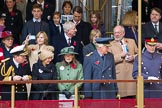 Lord Mayor's Show 2012: On the left the First Sea Lord, Admiral Sir Mark Stanhope, in the centre the Chief of the Air Staff, Air Chief Marshal Sir Stephen Dalton..
Press stand opposite Mansion House, City of London,
London,
Greater London,
United Kingdom,
on 10 November 2012 at 10:58, image #167