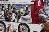 Lord Mayor's Show 2012: Entry 14 - Worshipful Company of Farriers..
Press stand opposite Mansion House, City of London,
London,
Greater London,
United Kingdom,
on 10 November 2012 at 11:06, image #304