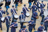 Lord Mayor's Show 2012: Entry 23 - Air Training Corps Band, RAF Cadets from the London and South East Region (LASER) of Air Cadets..
Press stand opposite Mansion House, City of London,
London,
Greater London,
United Kingdom,
on 10 November 2012 at 11:10, image #393