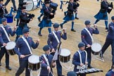 Lord Mayor's Show 2012: Entry 23 - Air Training Corps Band, RAF Cadets from the London and South East Region (LASER) of Air Cadets..
Press stand opposite Mansion House, City of London,
London,
Greater London,
United Kingdom,
on 10 November 2012 at 11:10, image #395