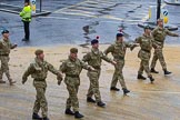 Lord Mayor's Show 2012: Entry 48 - The London Regiment, the only TA infantry battalion based in London..
Press stand opposite Mansion House, City of London,
London,
Greater London,
United Kingdom,
on 10 November 2012 at 11:21, image #666