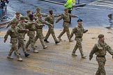 Lord Mayor's Show 2012: Entry 48 - The London Regiment, the only TA infantry battalion based in London..
Press stand opposite Mansion House, City of London,
London,
Greater London,
United Kingdom,
on 10 November 2012 at 11:21, image #667